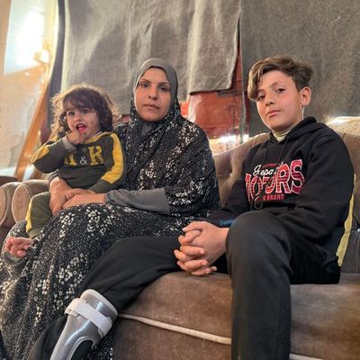Never give up - one Gaza boy's story trying to survive in Gaza
