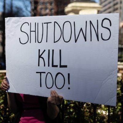 Georgia's Plan To Reopen; Anti-Shutdown Protests And Fox News