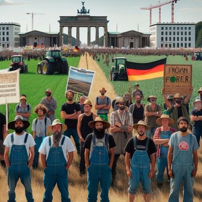Lo que pasa en la agricultura alemana, pasa en el campo español también.