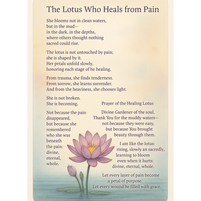 Lotus Healing and the Dynamics of Greed