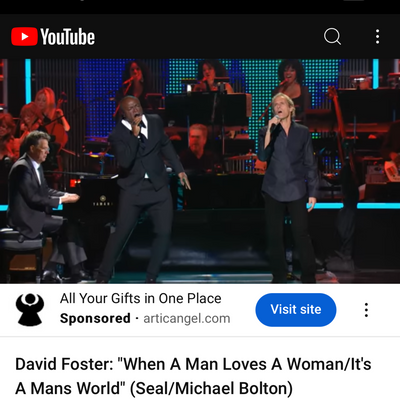 When a Man Loves a Woman ~ songs of Love