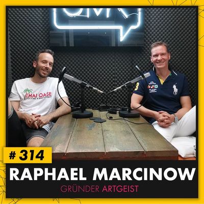OMR #314 mit artgeist-Gründer Raphael Marcinow