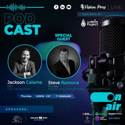 Doing business with a servant's heart. Featuring Podcast Host Steve Ramona