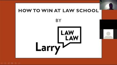 Law School 1L Prep Class with KTCOOLS Larry Law Law