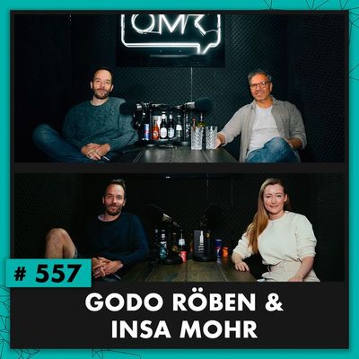 OMR #557 mit Ex-Rügenwalder-Geschäftsführer Godo Röben und Mooji-Meats-Gründerin Insa Mohr