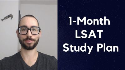 How to study for the LSAT in 1 month