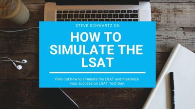 How to Simulate LSAT Test Day