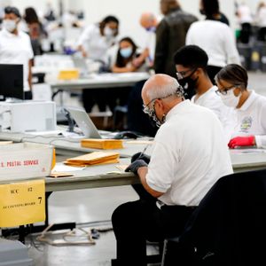 Historic Turnout Leans Biden With Votes Still Being Counted