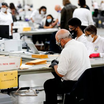 Historic Turnout Leans Biden With Votes Still Being Counted