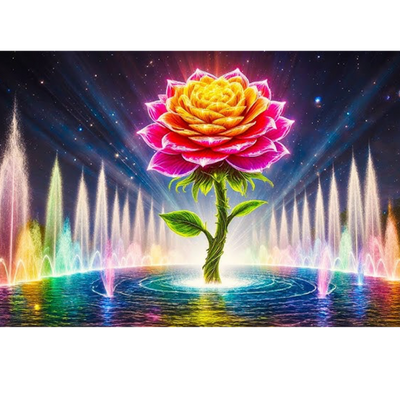 In the Riches of His Care ~The Rose