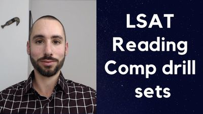 39: LSAT Reading Comp drill sets and drilling by question-type