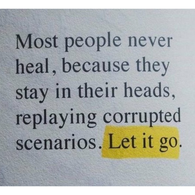 Letting go and Realistic Expectations