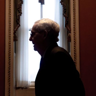 McConnell Releases His Grip On Power
