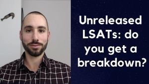 Unreleased LSATs: will LSAC still give you the breakdown?