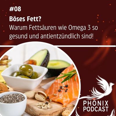 Böses Fett? Warum Fettsäuren wie Omega 3 so gesund und antientzündlich sind! #08