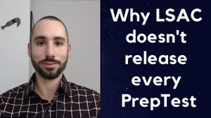 Why LSAC doesn't release every PrepTest