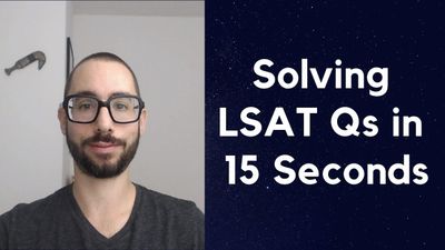 Solving LSAT Questions in 15 Seconds