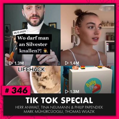 OMR #346 TikTok-Special (mit Tina Neumann & Philip Papendieck, Tim Hendrick Walter, Mark Mühürcüoglu und Thomas Wlazik)