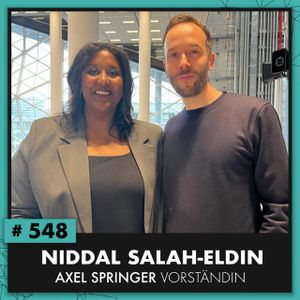 OMR #548 mit Axel-Springer-Vorständin Niddal Salah-Eldin