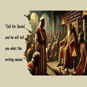 25.03.18 “Unknown Words on the Wall” (Daniel 5:7-25)