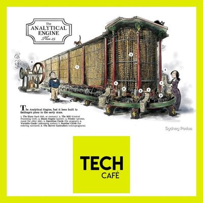 Steampunk Café : Machine de Babbage et autres machines à vapeur