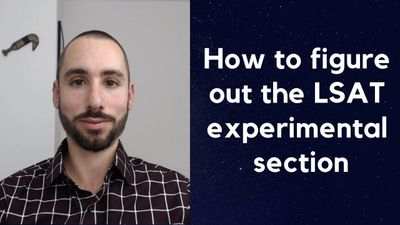 How to figure out the LSAT experimental section (after the test)