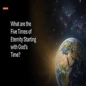 25.07.29 “What is TIME?” (Gen. 1:1-5; Ps. 90:1,2)