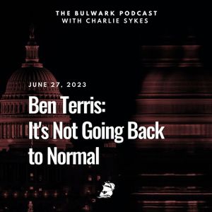 Ben Terris: It's Not Going Back to Normal