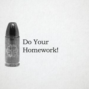 Do Your Homework!