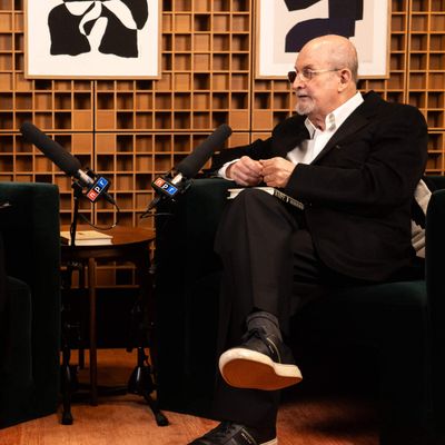 What happened when the threat of danger became Salman Rushdie's reality?