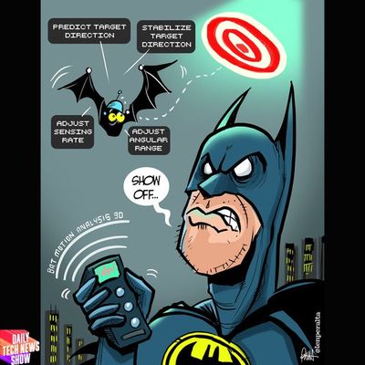 Bats Have Some High Tech Hardware - DTNS 4800
