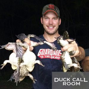 Chris Pratt Makes a Surprise Trip to Hunt Frogs with Justin Martin