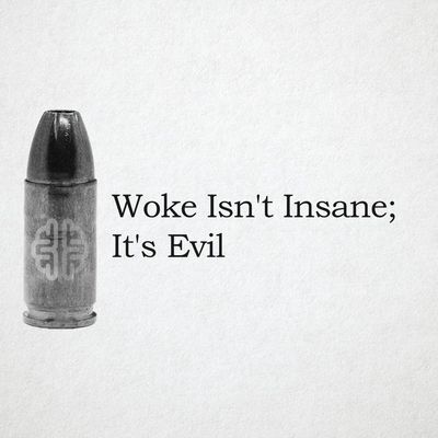 Woke Isn't Insane; It's Evil