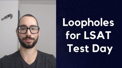 Loopholes for LSAT Test Day: Coffee, Cigarettes, and Gum