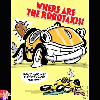 Dude, Where's My Robot Car? - DTNS 4732