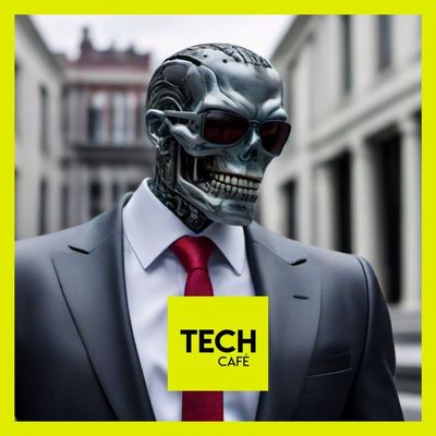 Supplément : Terminator en cravate avec un costume Gucci
