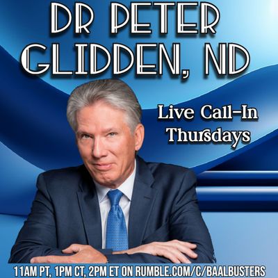 Dr Peter Glidden Thursdays (December 14th 11am PT)