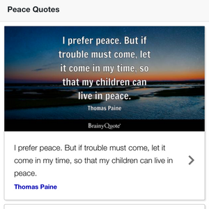 Inner peace and Love