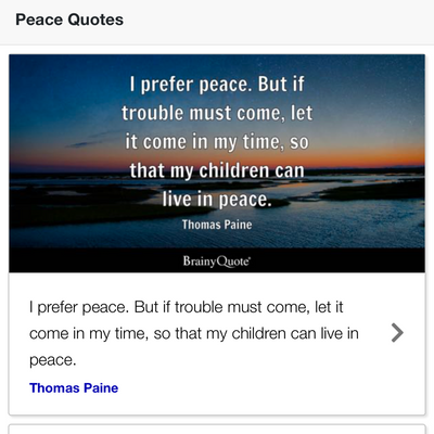 Inner peace and Love
