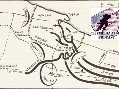Episode 394-Warrior Next Door Podcast Interview & Tobruk Has Fallen