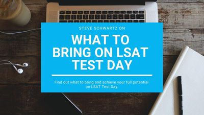 38: What to Bring on LSAT Test Day
