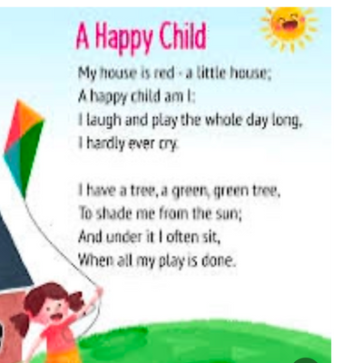 A Child’s Poem~ Joy and Celebration’s 🙏
