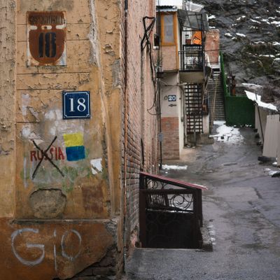 Why Some Russians Are Fleeing To A Country Their Government Already Invaded