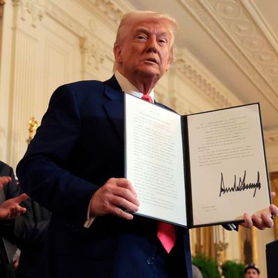 Trumps first 100 days have pushed the limits of presidential power to new levels